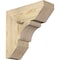 Ekena Millwork Legacy Slat Rough Sawn Bracket, Douglas Fir, 6"W x 18"D x 18"H BKT06X18X18LEC06RDF - alternate 1